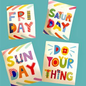 Weekenders wall art NWOT